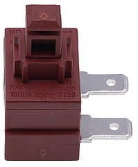 Кнопка живлення/блокування NOVA KAN-L5 (7,5А 250В) 2-контакти горизонтально