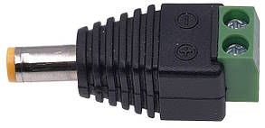 Роз'єм живлення постійного струму 5521 DC 2,1 x 5,5 мм (тато)