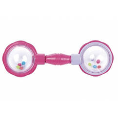 Брязкальце Штанга - 2/606, Canpol Babies рожева