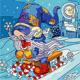 Картина за номерами Для дітей. На шляху до свята 40*40 см Art Craft 12161-AC