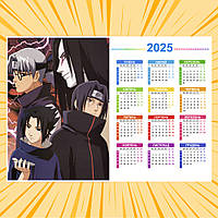 Плакат-календар Аніме Naruto 006