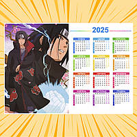 Плакат-календар Аніме Naruto 012