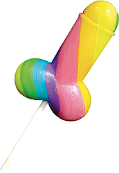 Льодяник-член на паличці Rainbow Cock-Pops від Spencer Fleetwood