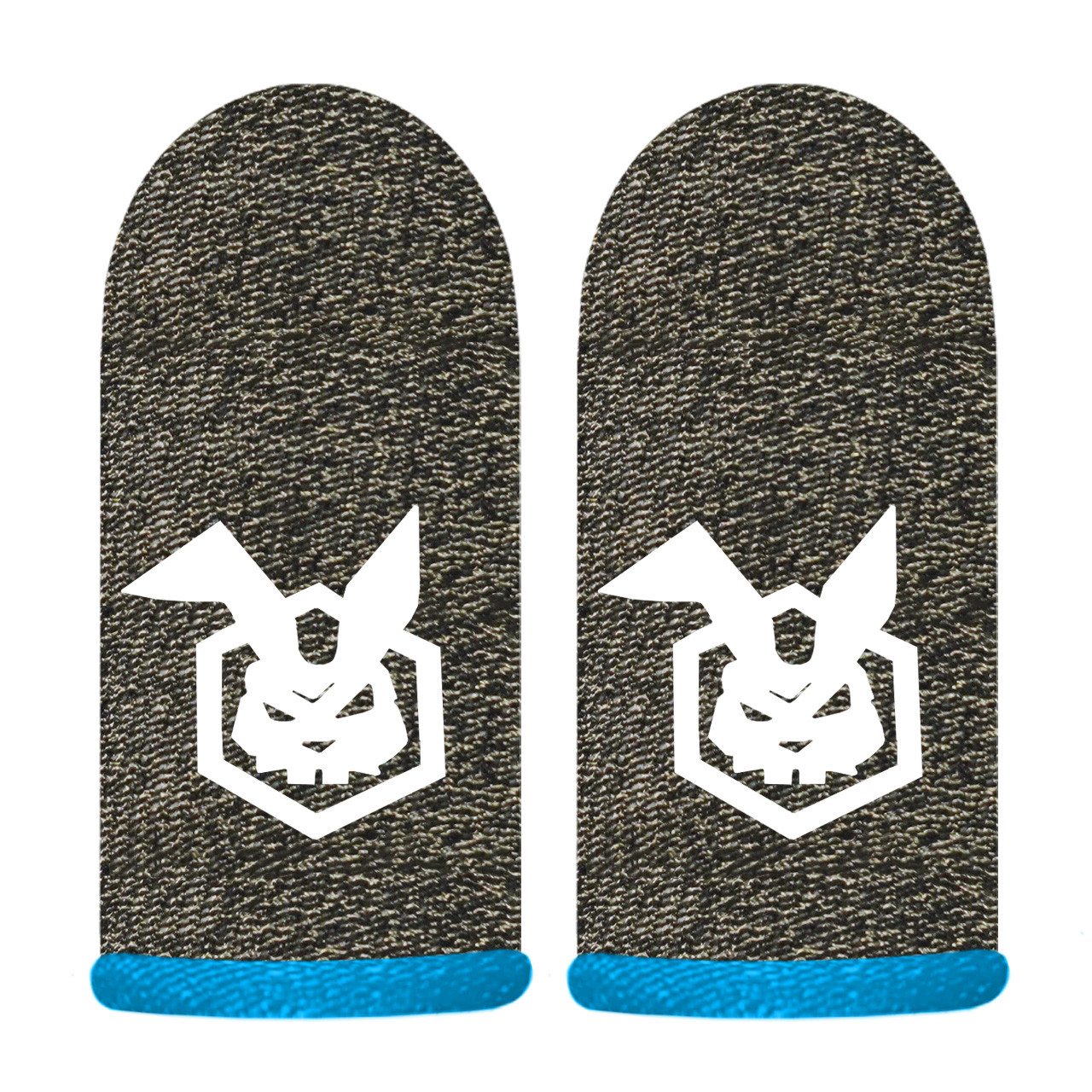 Ігрові напальчники з нейлоном BUNNY (1 пара 2 шт) для ігор на телефоні смартфоні планшеті pubg пабг пубг, фото 1