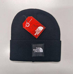 Шапка THE NORTH FACE (лого нашивка)
