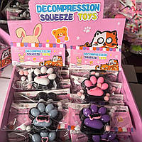 Іграшка Сквіш, Таба лапка Котика, антистрес без флока