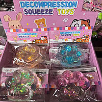 Іграшка Сквіш, Таба лапка Котика, антистрес без флока