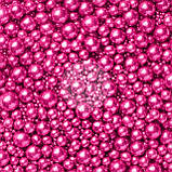 Рис повітряний у глазурі — Металік "Блакитний", мікс Ø 3,4,5,7,10 мм — 1 кг, фото 5