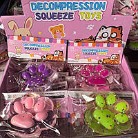 Іграшка Сквіш, Таба лапка Котика, антистрес без флока