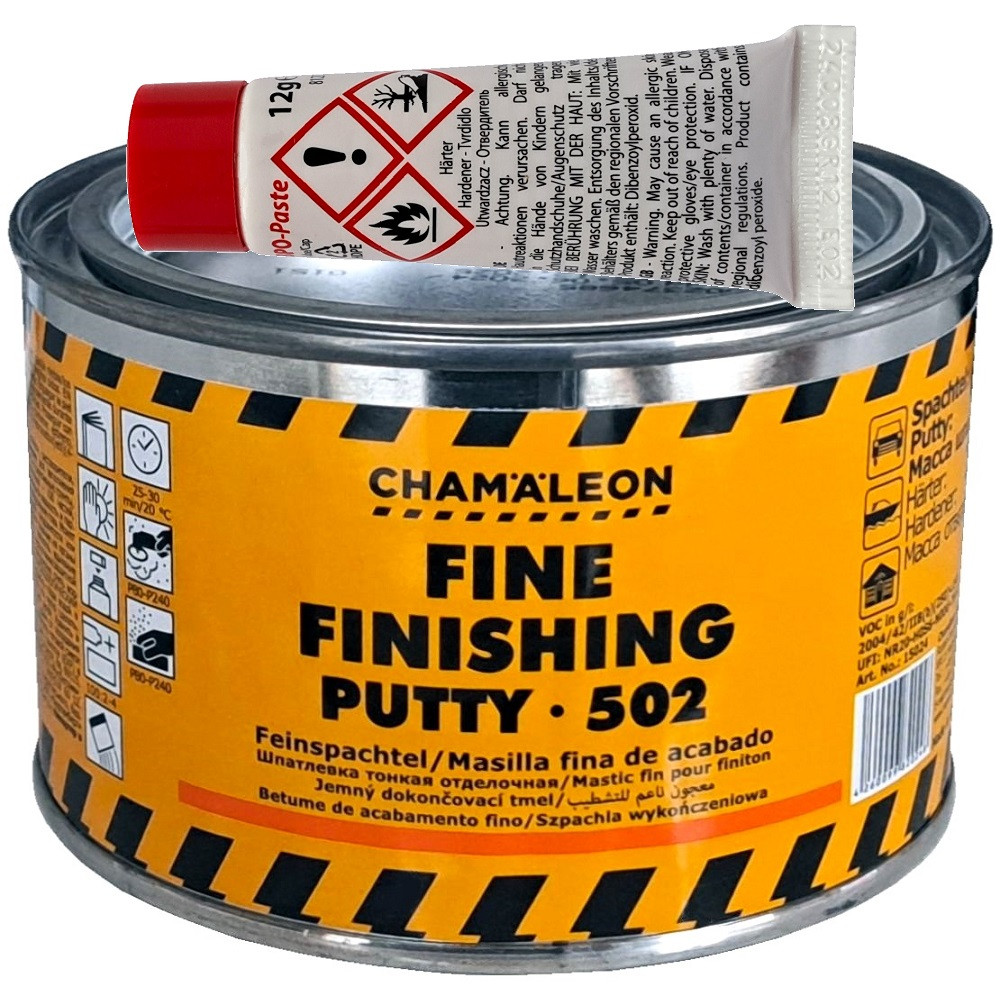 Фінішна оздоблювальна дрібнозерниста шпаклівка Chameleon 502 500+12г