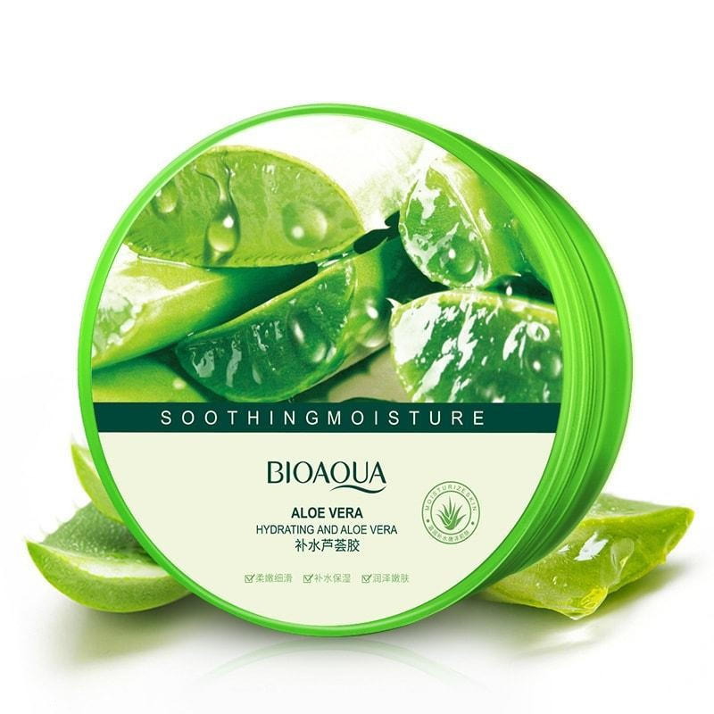 Універсальний гель BioAqua з натуральним соком Aloe Vera 92% для обличчя і тіла 300 мл