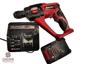 Перфоратор акумуляторний einhell te-hd 18 li заряд+батарея