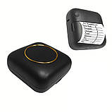Портативний дитячий міні принтер етикеток, термопринтер миттєвого друку, чорний Mini Printer, фото 2