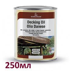 Датське (палубне) масло DECKING OIL (danish oil) Borma прозоре 0,25л (розлив)