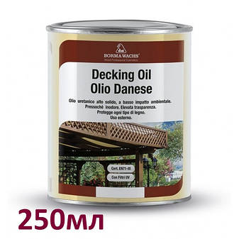 Датське (палубне) масло DECKING OIL (danish oil) Borma прозоре 0,25л (розлив), фото 1