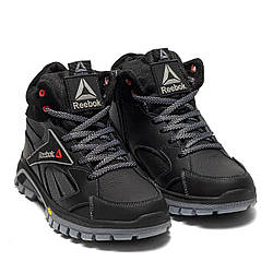 Підліткові дитячі зимові черевики Reebok Winter Tech Step Back шкіряні, чорні