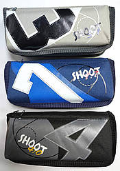 Пенал сум. 1від. + 1 кишеня на змійці 973 "ЦИФРА" 3 види