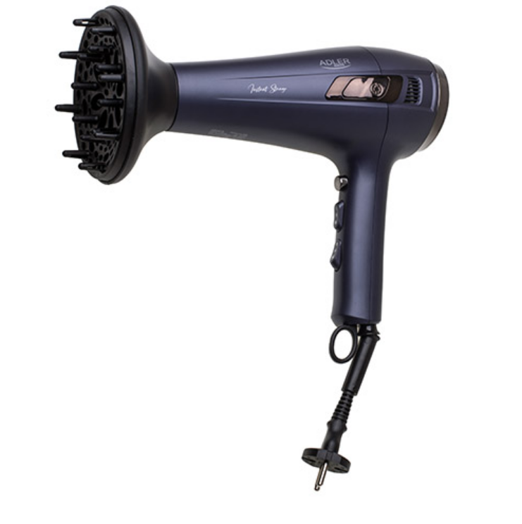 Фен з висувним кабелем - 2400W + дифузор Adler AD 2273