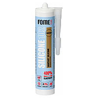 Герметик силіконовий прозорий FOME FLEX 102 SANITARY SILICONE 310 мл