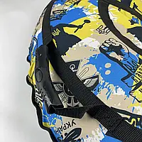 Тюбінг Україна 120 см Сани-ватрушка Тюбінг для катання по снігу Тюбінг із патріотичним дизайном Міцний тюбінг