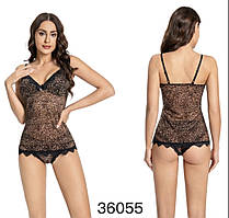 Жіночий комплект майка з чашкою В/С + трусики