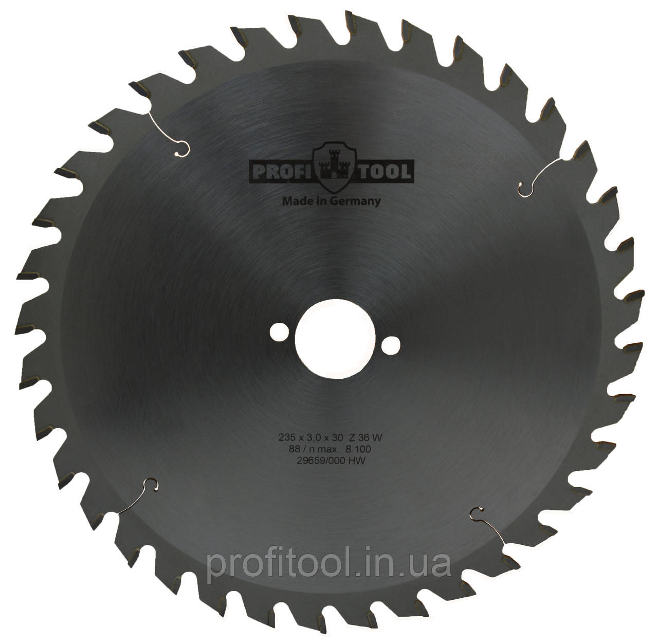 Диск пиляльний PROFITOOL - 235х3,0х2,0х30 мм Z=36, W (ATB) (2123501)