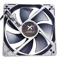 Кулер Vinga 12025, 120x120x25mm, DC12V, 3 pins, 1200RPM