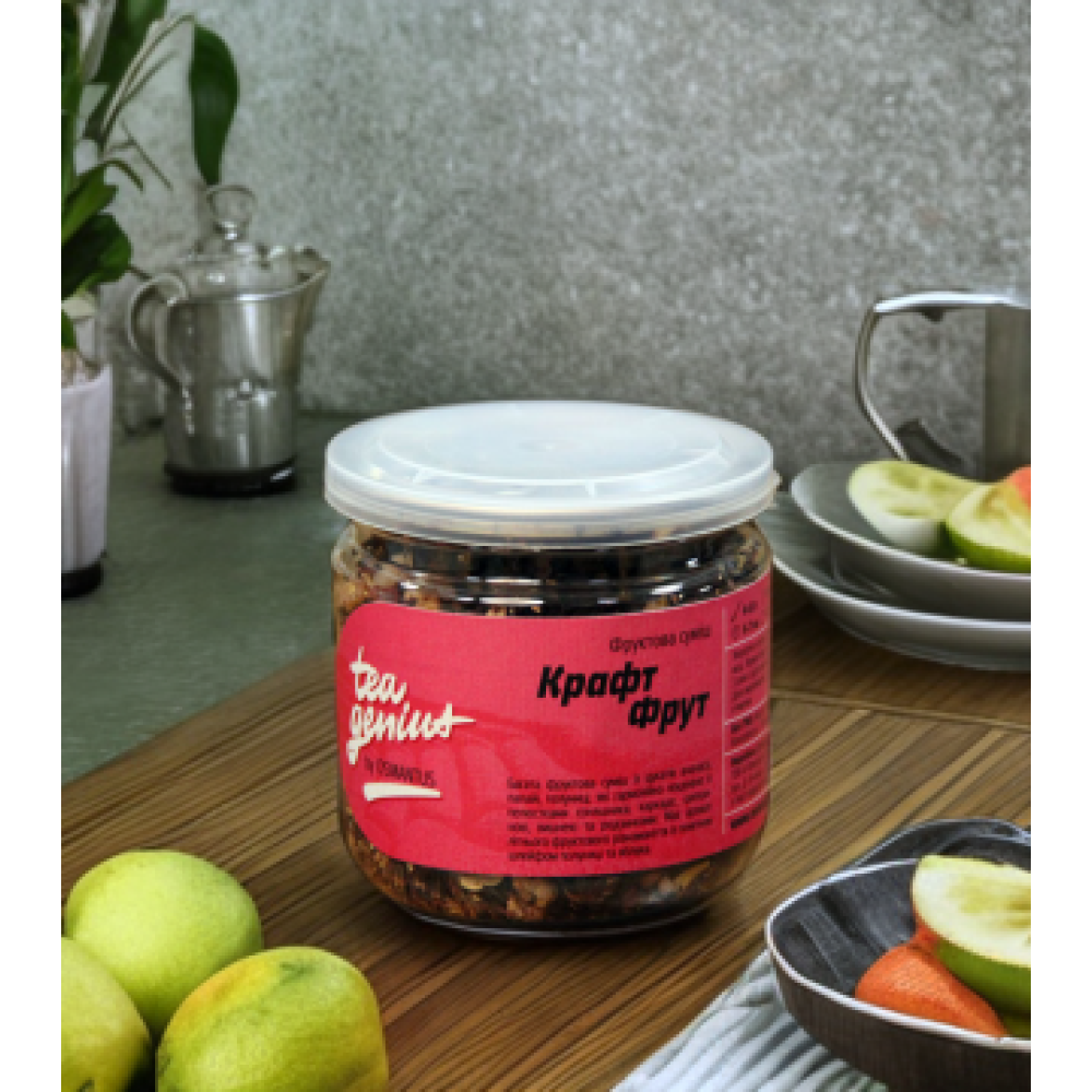 Чай в банці TM TEA GENIUS "Крафт-фрут" 100 гр