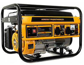 Генератор портативний, 3000 Вт, 230 В/12 В, стабілізація напруги AVR, 6,5 к.с., 15 л, PSMtools AP2600