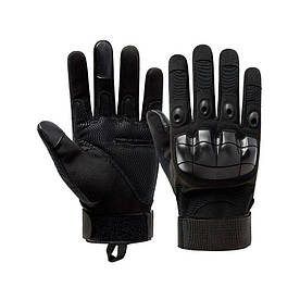 Тактичні захисні рукавички Розмір L / XL колір чорний