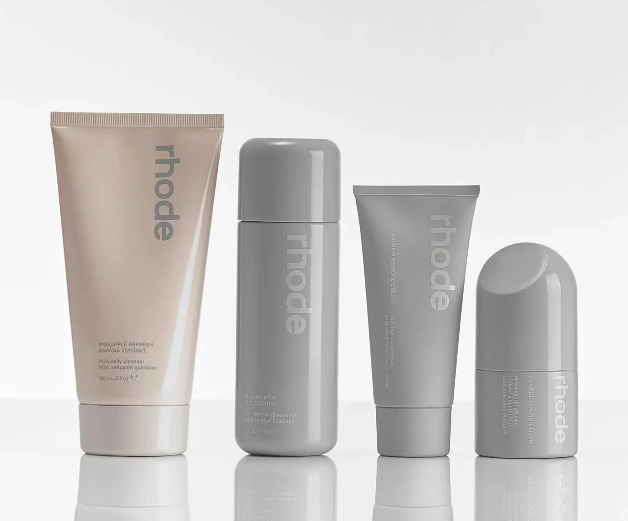 Набір для догляду за шкірою обличчя Rhode Four Daily Skin Essentials Kit, фото 1