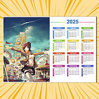 Плакат-календар Attack on Titan 004