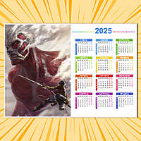 Плакат-календар Attack on Titan 006