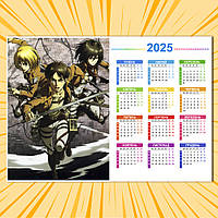 Плакат-календар Attack on Titan 008
