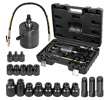 Пневматичний знімач форсунок Geko G02654 з адаптерами