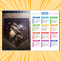 Плакат-календар Attack on Titan 010