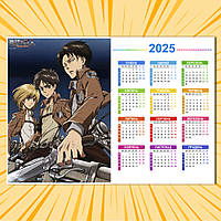 Плакат-календар Attack on Titan 011
