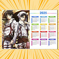 Плакат-календар Attack on Titan 015