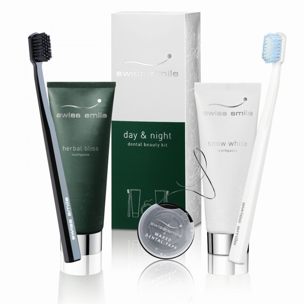 Набір для вибілювання та відновлення зубів Swiss Smile Day and Night Kit, фото 1