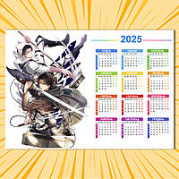 Плакат-календар Attack on Titan 018