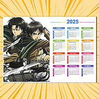 Плакат-календар Attack on Titan 020