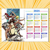 Плакат-календар Attack on Titan 022