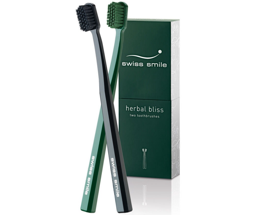 Набір м'яких зубних щіток 2 шт Swiss Smile Basel, фото 1