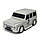 Валіза на колесах машинка Mercedes G-class сіра, «Ridaz» (91009w-Grey), фото 11
