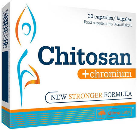 Хітозан + Хром OLIMP Chitosan Plus chromium 30 капсул, фото 1