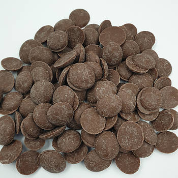 Шоколад молочний кувертюр Ivory coast 35% Lubeca — 200 г (розвіс)