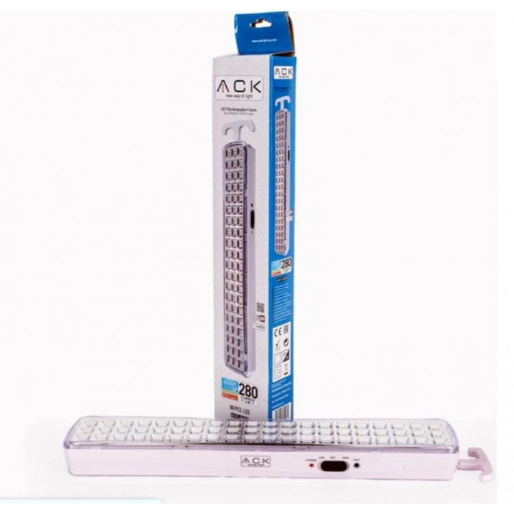 Світильник, що перезаряджається 60 LED 4 Вт Ack AC01-00330