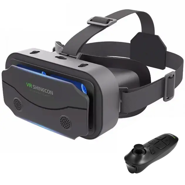 3D окуляри віртуальної реальності VR BOX SHINECON з пультом джойстиком