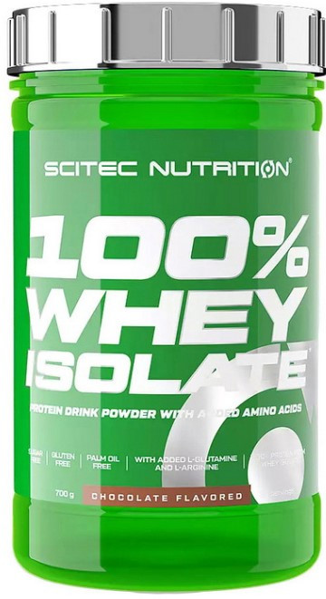 Сироватковий протеїн Scitec Nutrition 100% Whey Isolate 700 г Шоколад