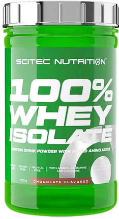 Сироватковий протеїн Scitec Nutrition 100% Whey Isolate 700 г Шоколад, фото 1